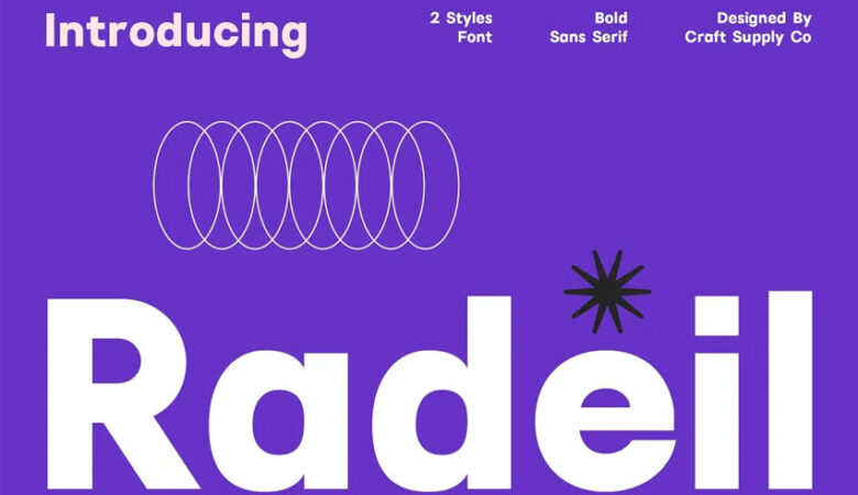 Radeil Font