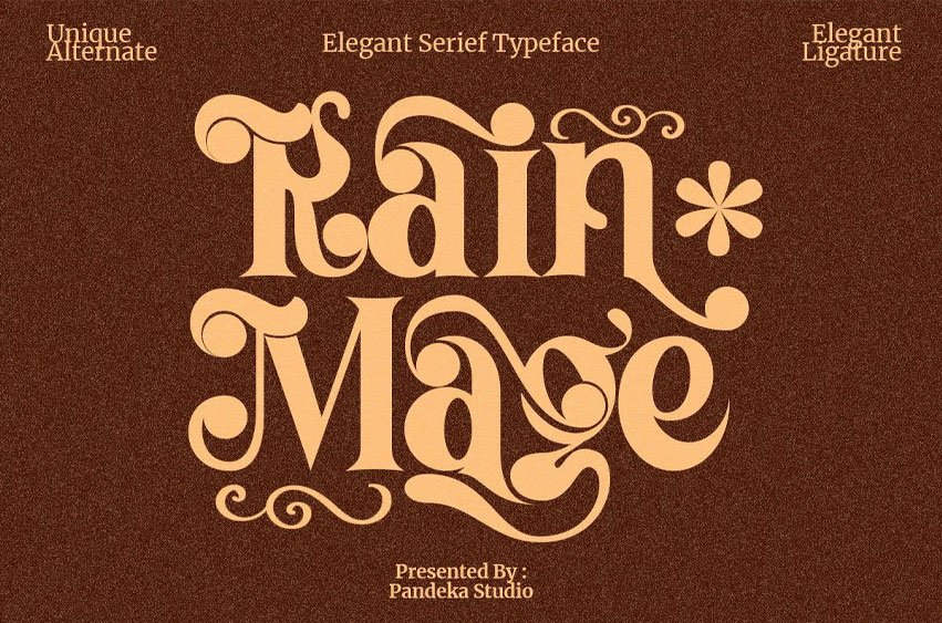 Rain Mage Font