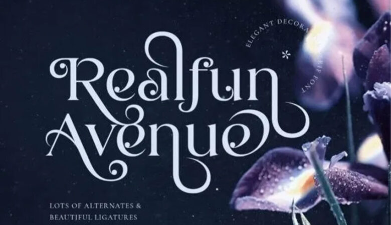 Realfun Avenue Font