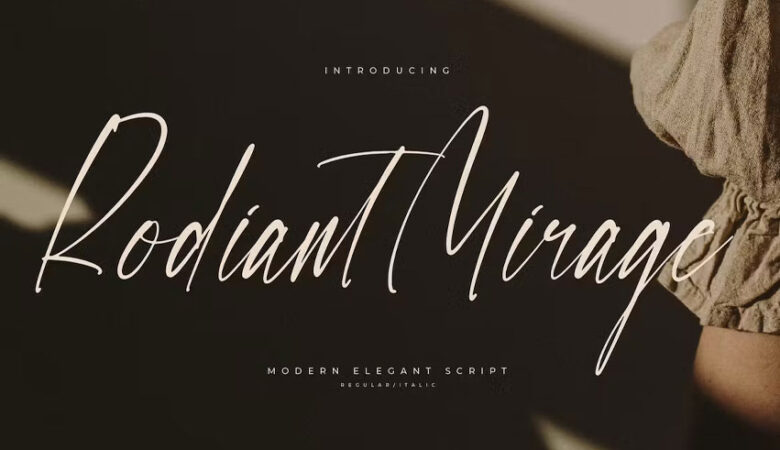 Rodiant Mirage Font