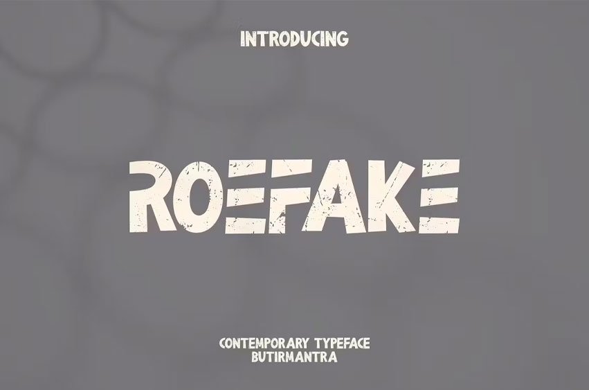 Roefake Font