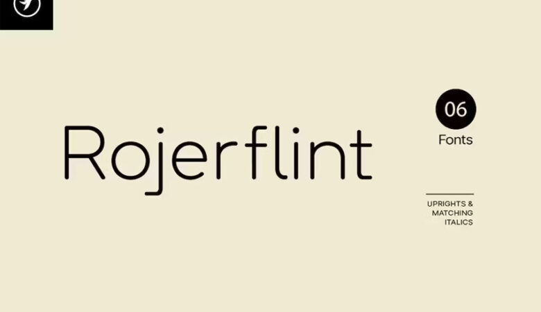 Rojerflint Font