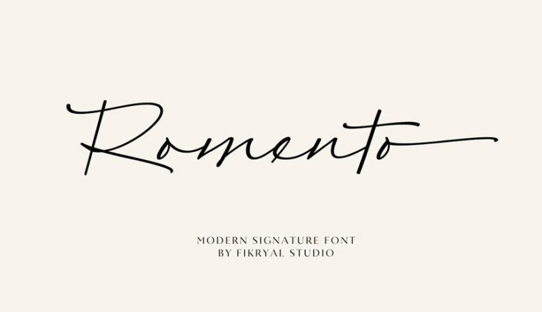 Romento Font