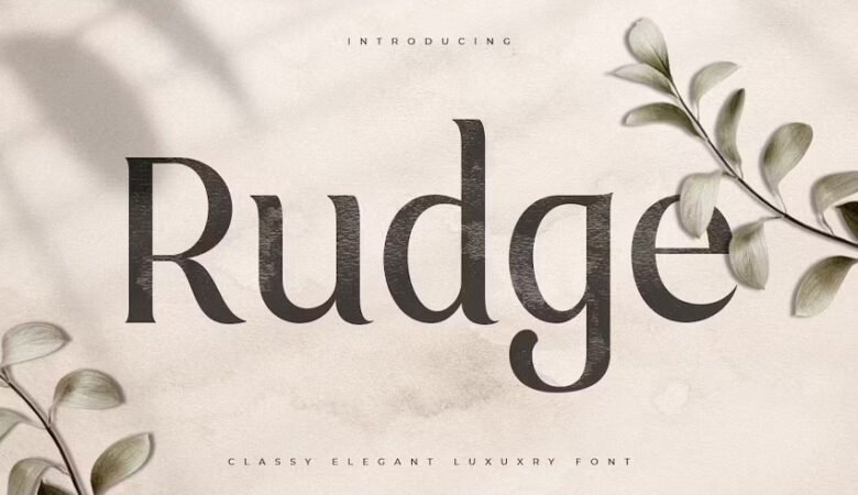 Rudge Font