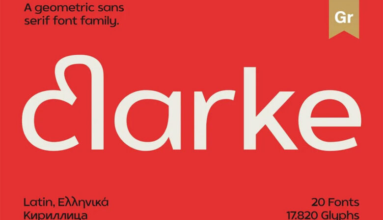 SK Clarke Font