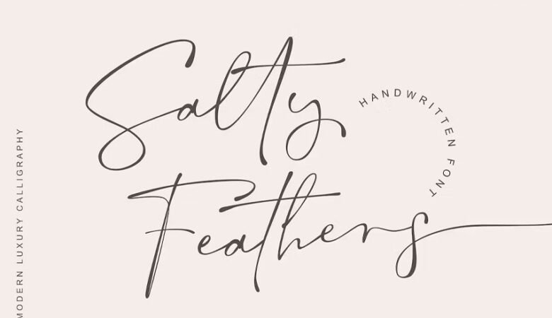 Salty Feathers Font