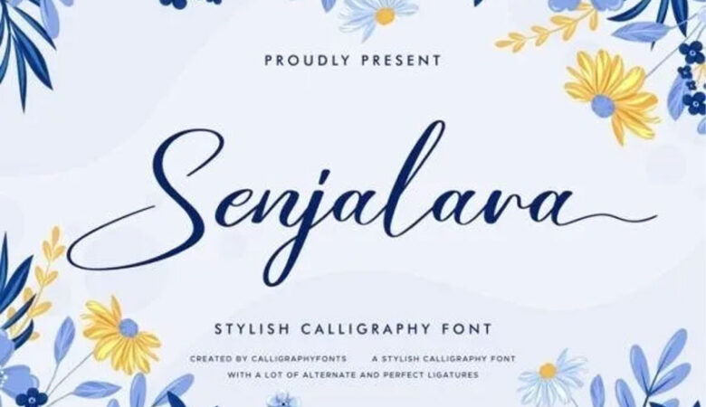 Senjalara Font