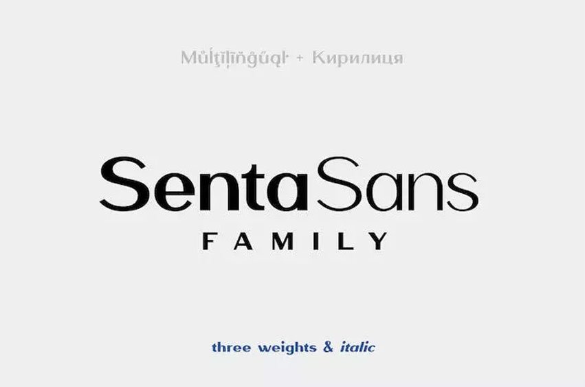 SentaSans Font