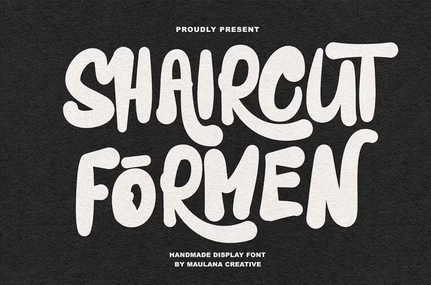 Shaircut Forman Font