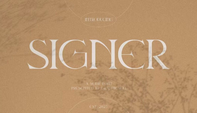 Signer Font