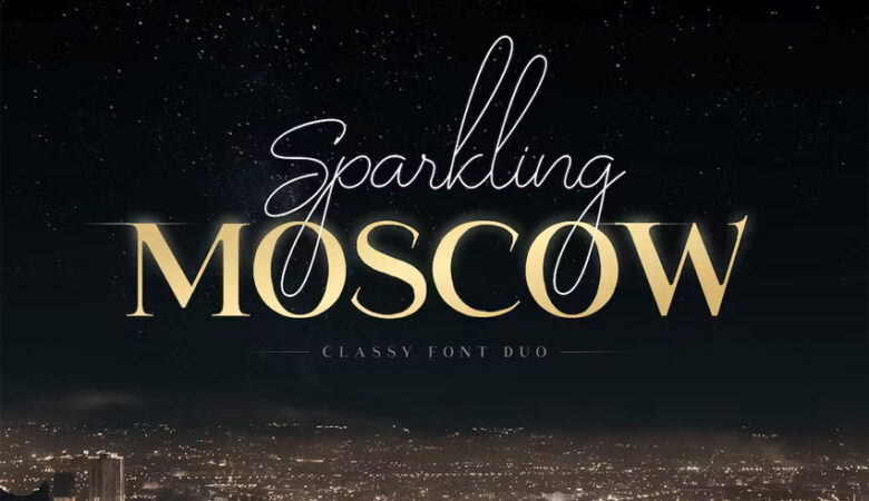 Sparkling Moscow Font