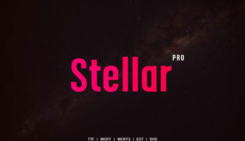 Stellar Pro Font