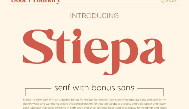 Stiepa Font