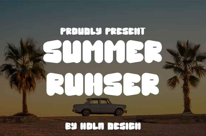 Summer Ruhser Font