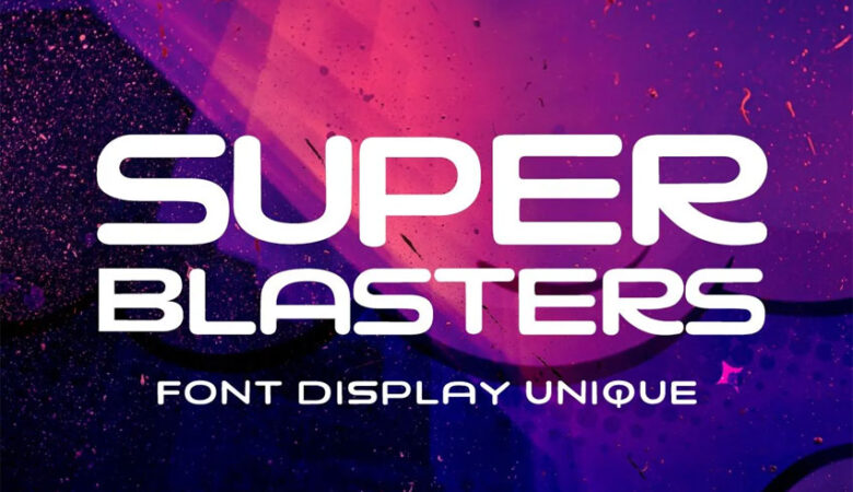 Super Blasters Font