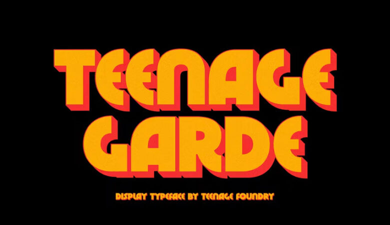 Teenage Garde Font