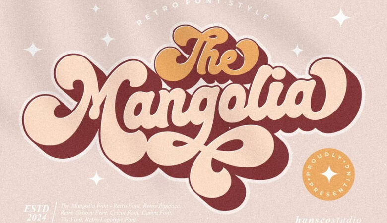 The Mangolia Font