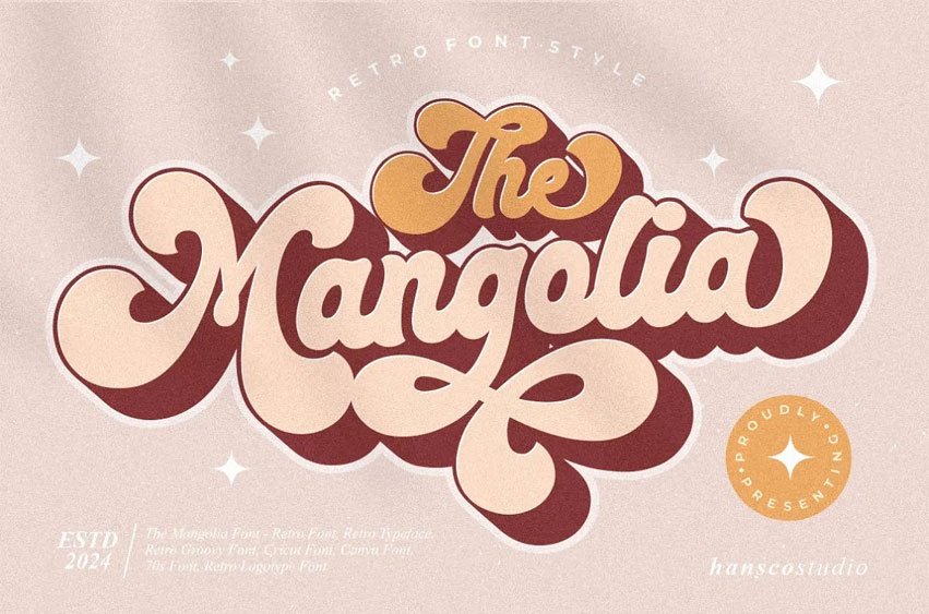 The Mangolia Font