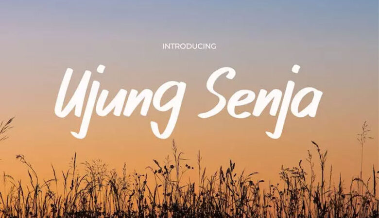 Ujung Senja Font