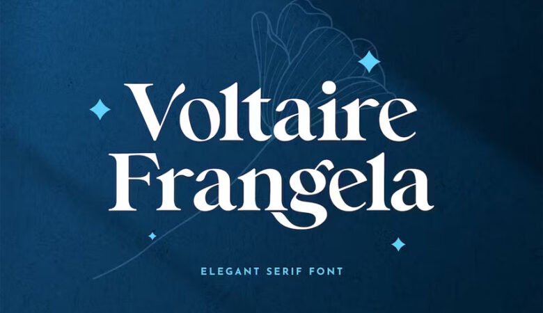 Voltaire Frangela Font