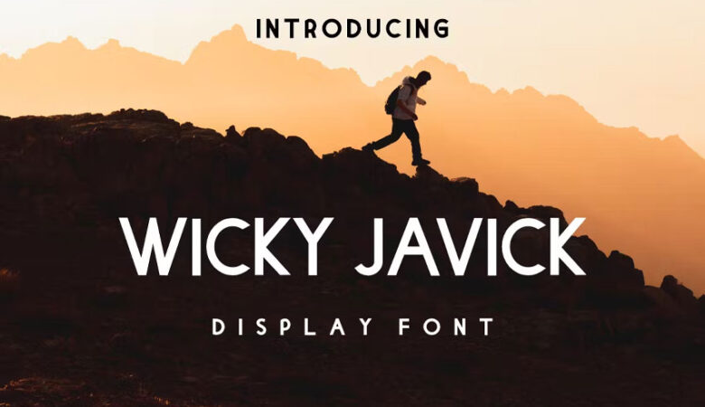 Wicky Javick Font