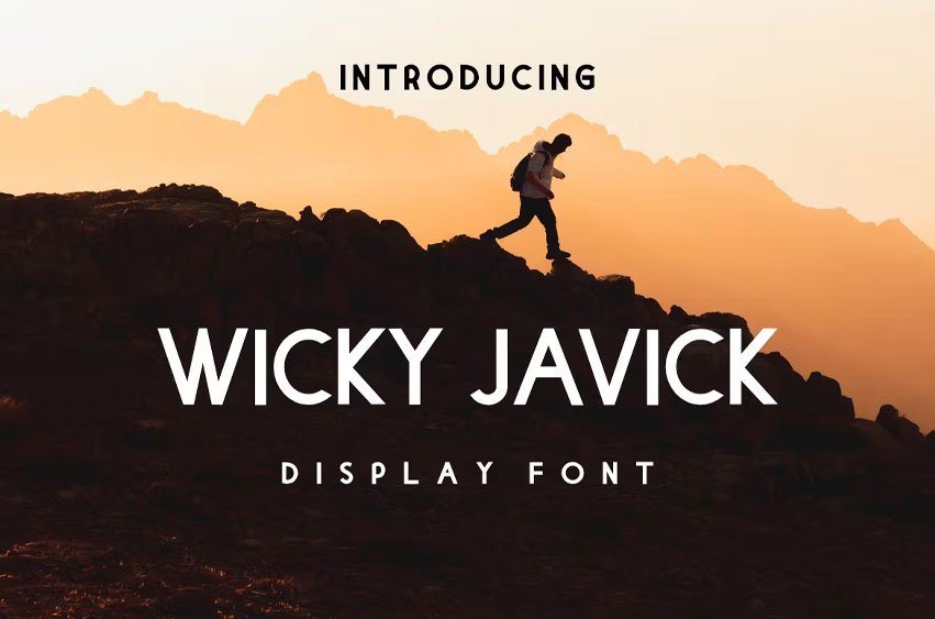Wicky Javick Font