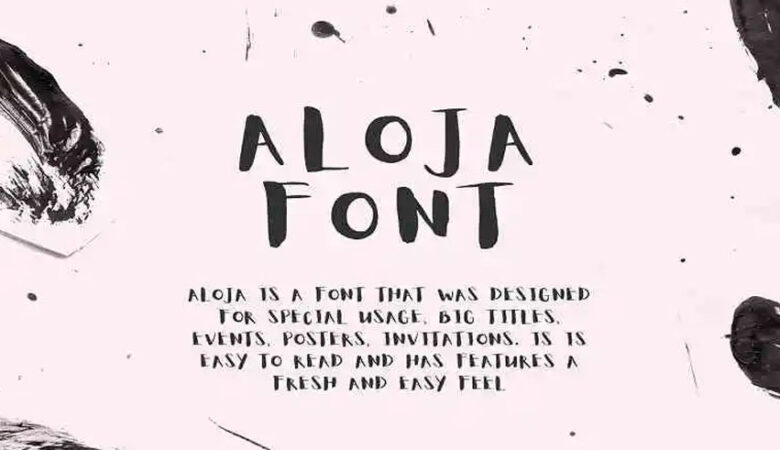 Aloja Font