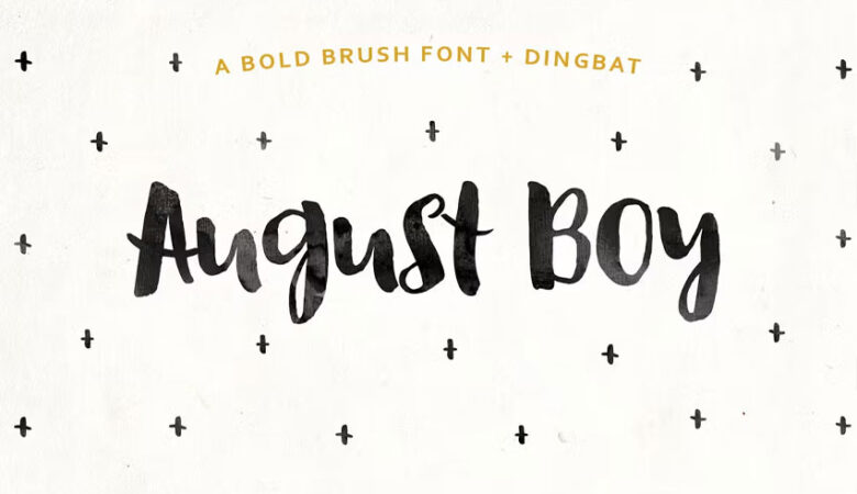 August Boy Font