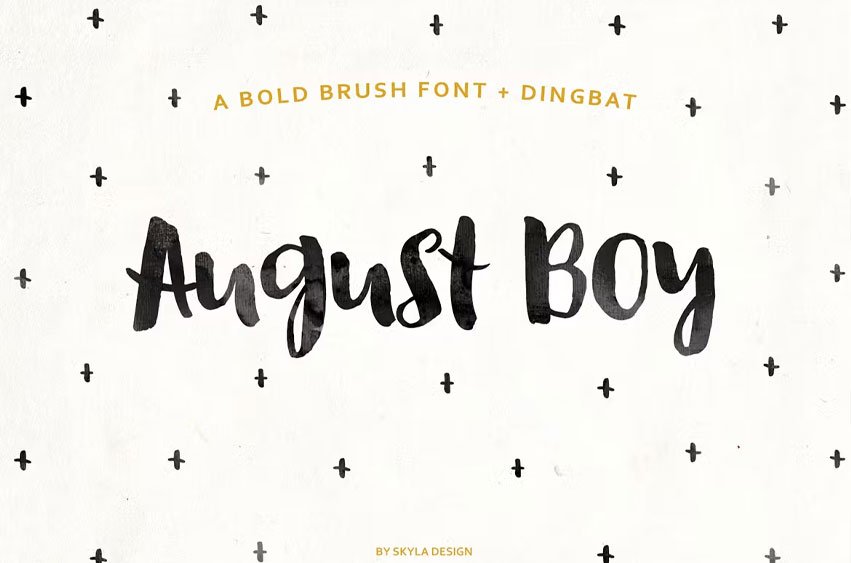 August Boy Font