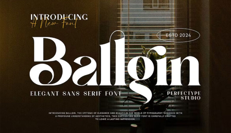 Ballgin Font