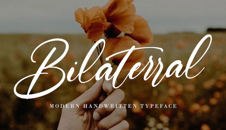 Bilaterral Font