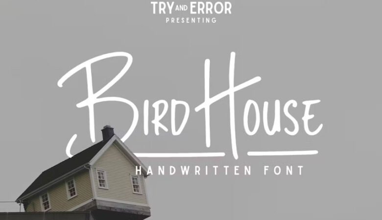 Bird House Font