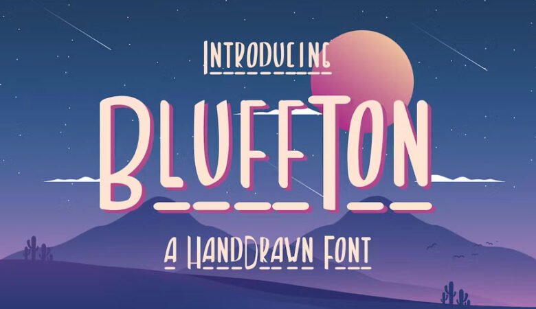 Bluffton Font