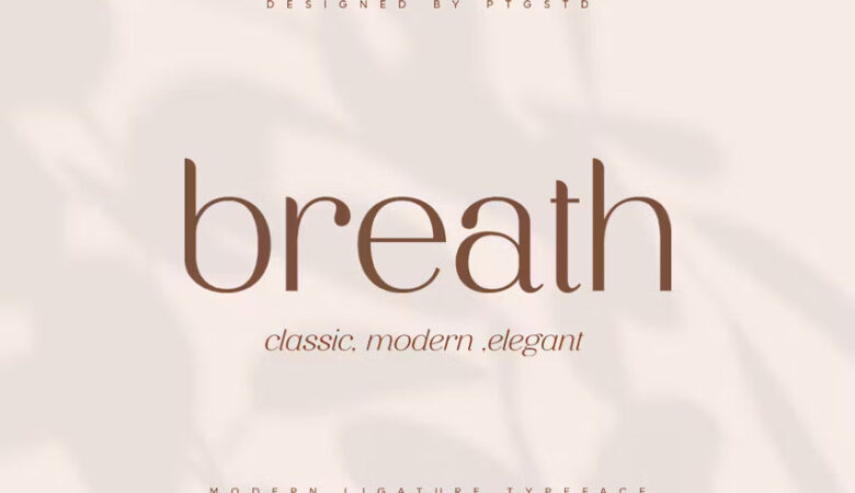 Breath Font