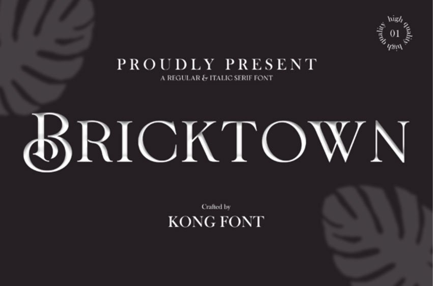 Bricktown Font