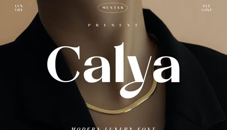 Calya Luxury Font