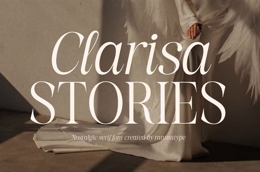 Clarisa Stories Font