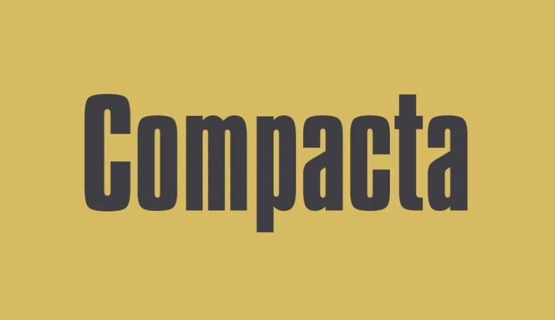 Compacta Font