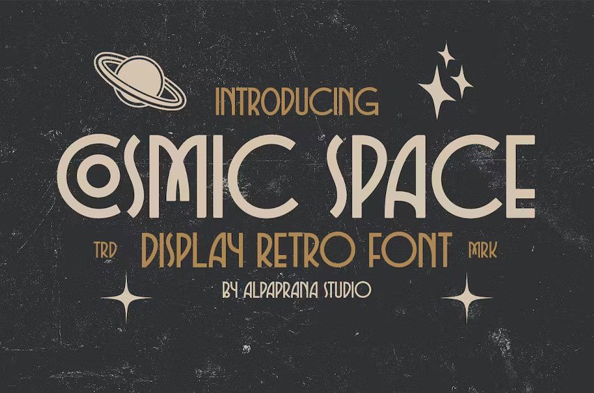 Cosmic Space Font