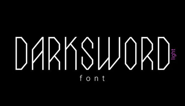 DarkSword Light Font