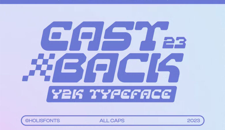Eastback Y2k Font