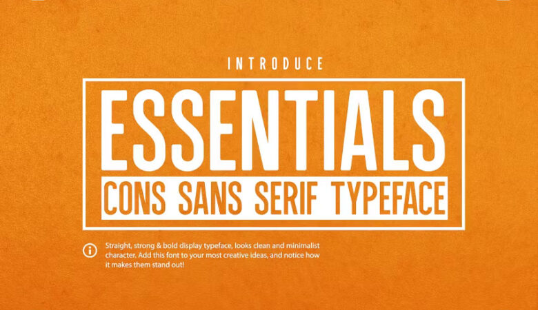 Essentials Font