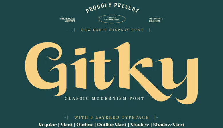 Gitky Font