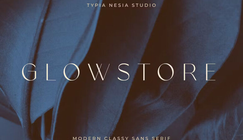 Glowstore Font