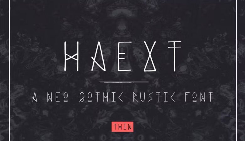 Haext Pen Font