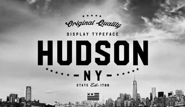 Hudson NY Font