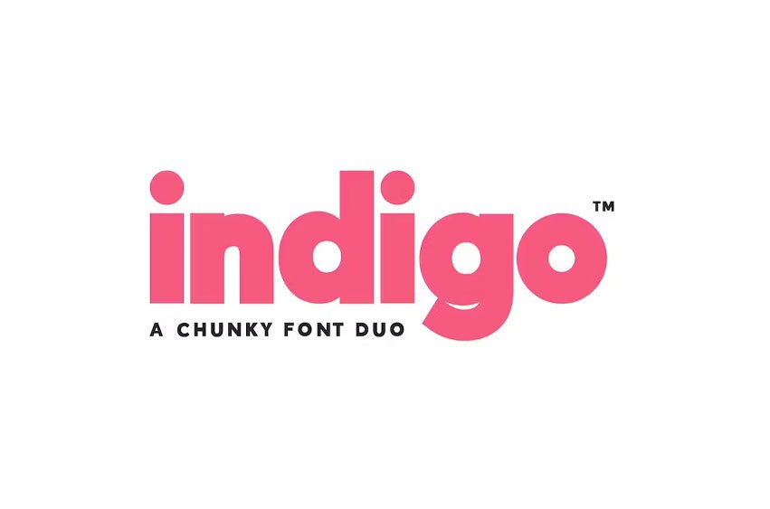 Indigo Font