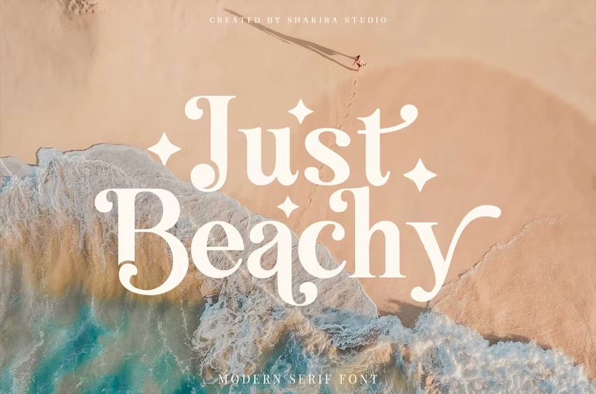 Just Beachy Font