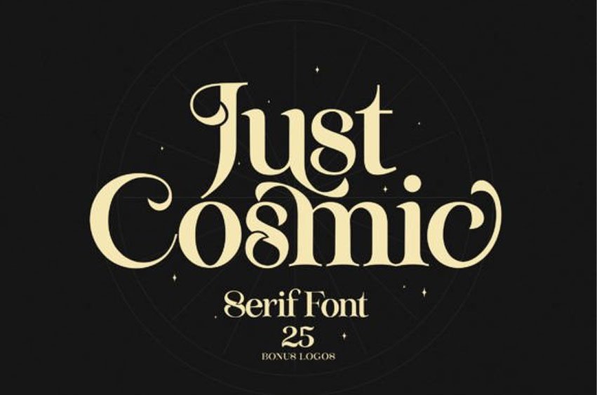 Just Cosmic Font
