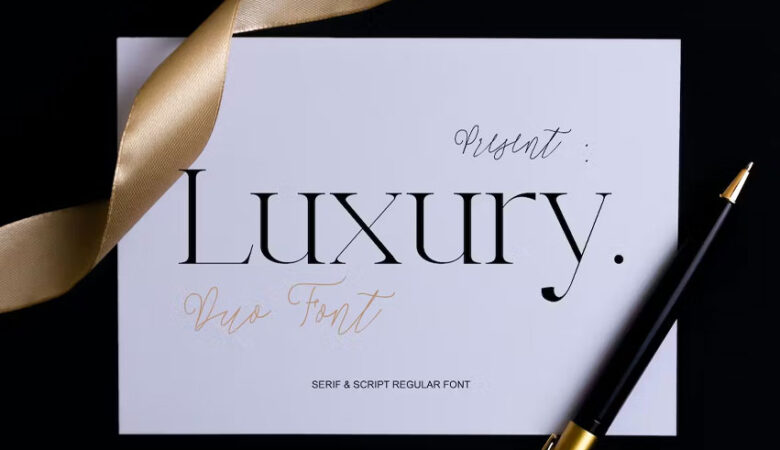 Luxury Font Duo